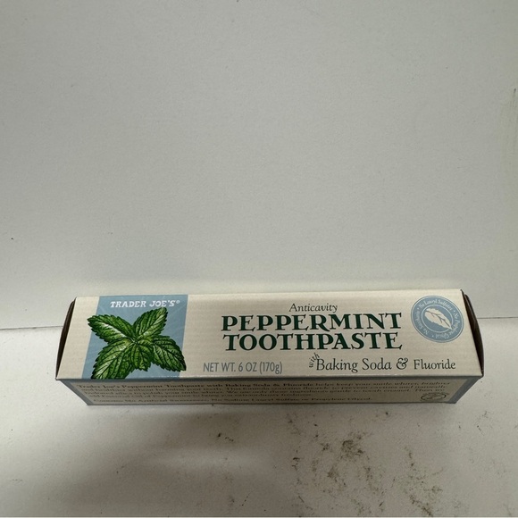 Other - Trader Joes Peppermint Toothpaste Baking Soda Fluoride 6 OZ